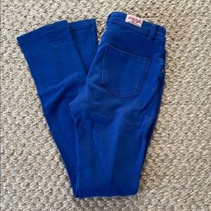 Judy Blue Vibrant Blue Stretch Cotton Pants